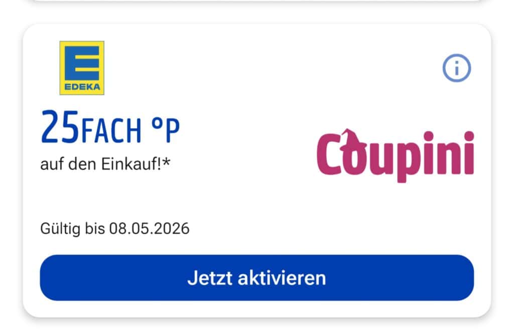 Mit Coupini Payback-Punkte sammeln